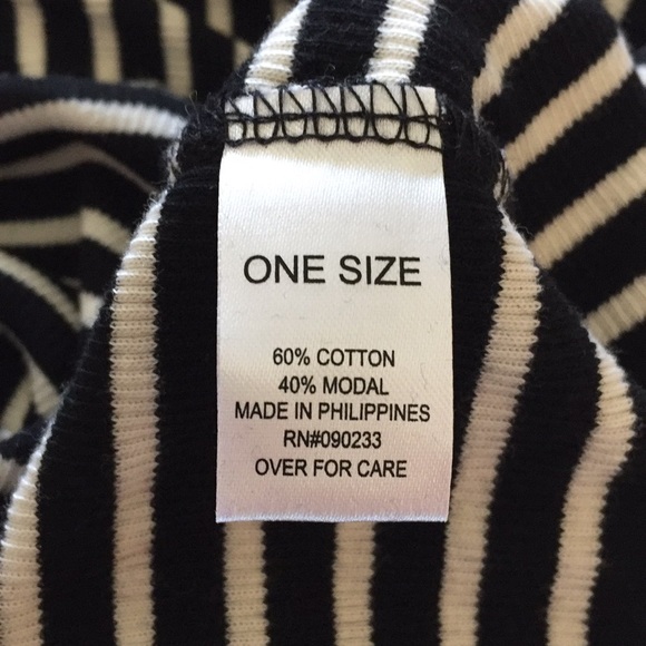 Brandy Melville Oversized stripe Top T-shirt dress oversized shirt - Picture 6 of 7